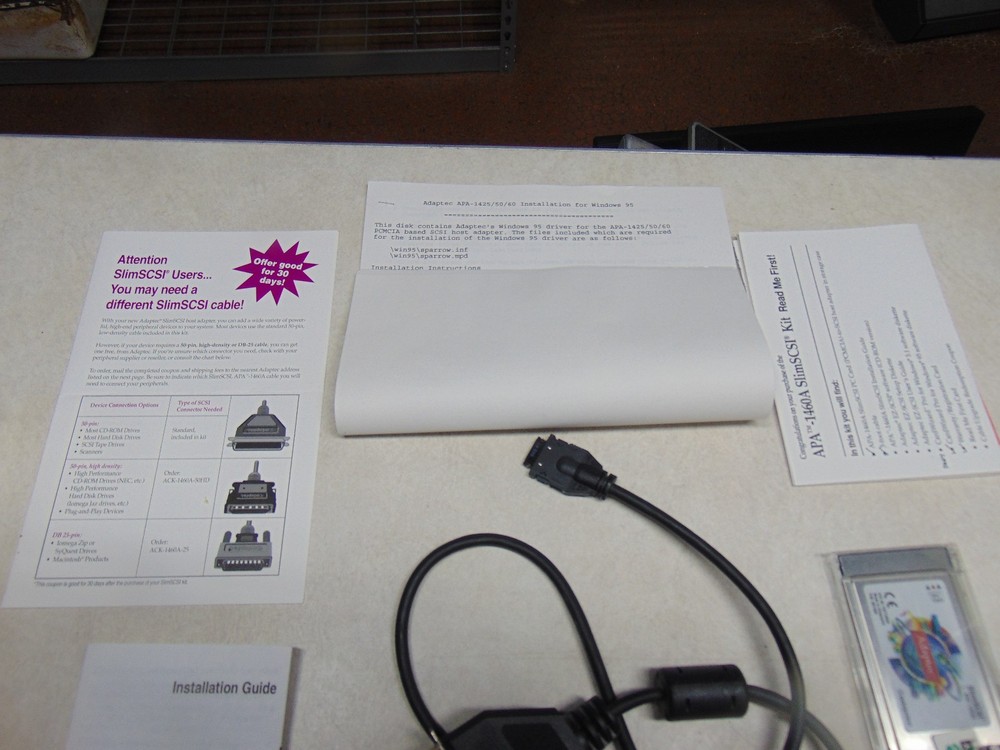 Adaptec SlimSCSI APA-1400A