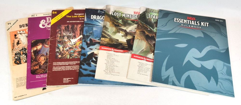 TSR Games - Dungeons & Dragons book lot (7)