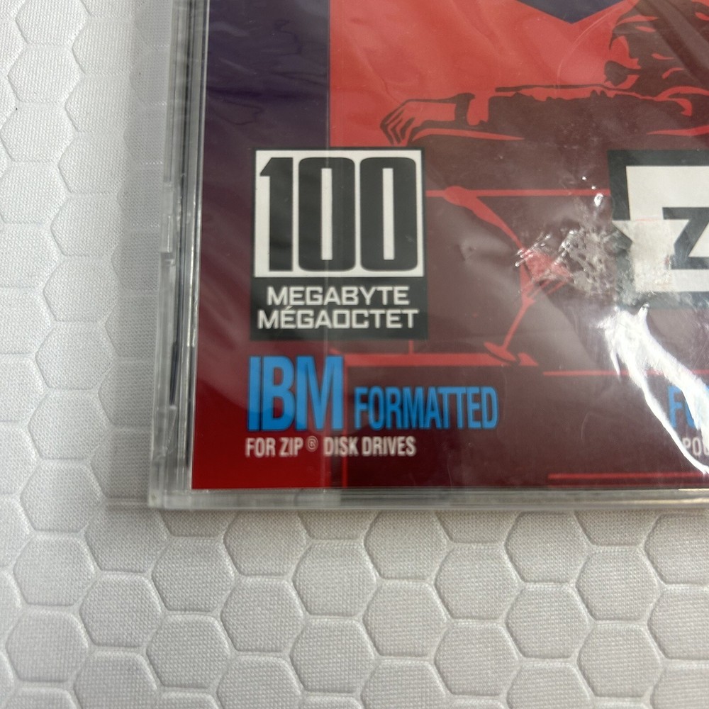 Maxell Zip Disk 100 MB Individually Sealed IBM Formatted 100MB