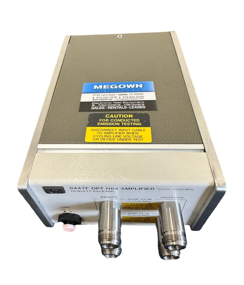 Hewlett Packard 8447F Opt H64 Amplifier