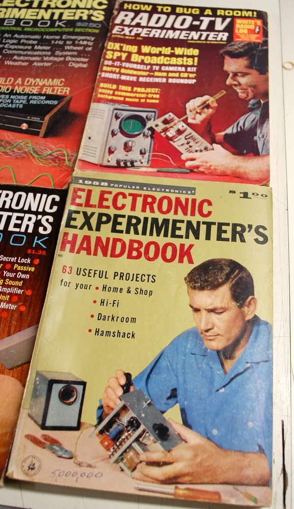 Rare Electronic Experiment Career Publications 5 Issues Ships Worldwide