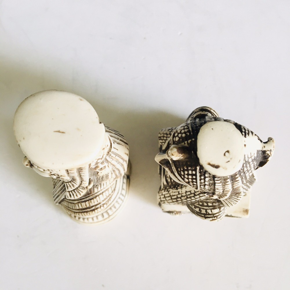 Egyptian Pharaoh Resin Bust Figurines 4.5"