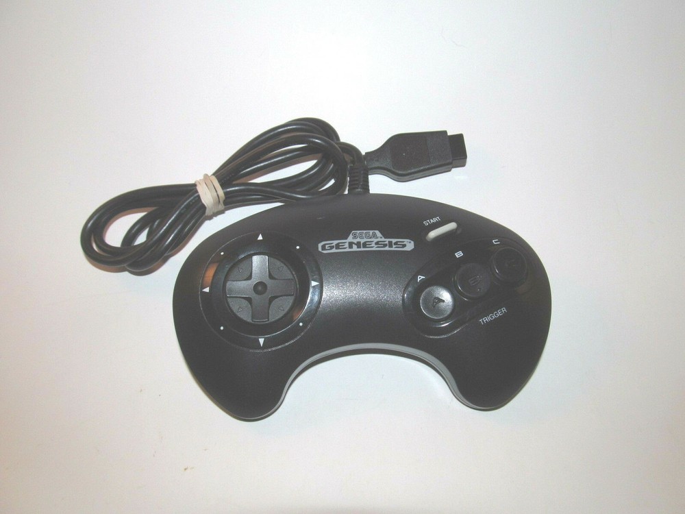 Official Sega Genesis Controller Original 3 Button Remote Gamepad Paddle OEM