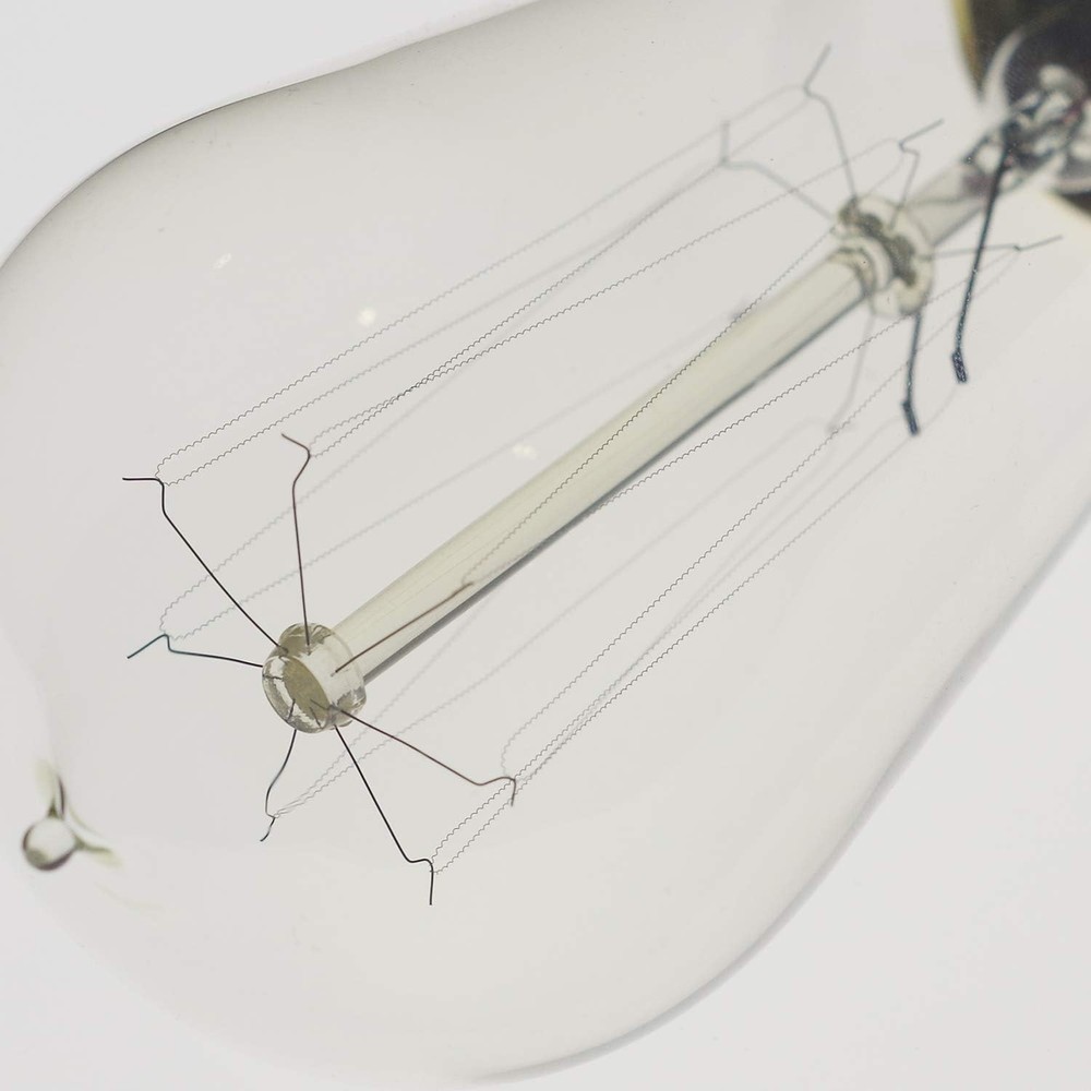 Jslinter 6-Pack Edison Light Bulb, Warm White 6 Count (Pack of 1),