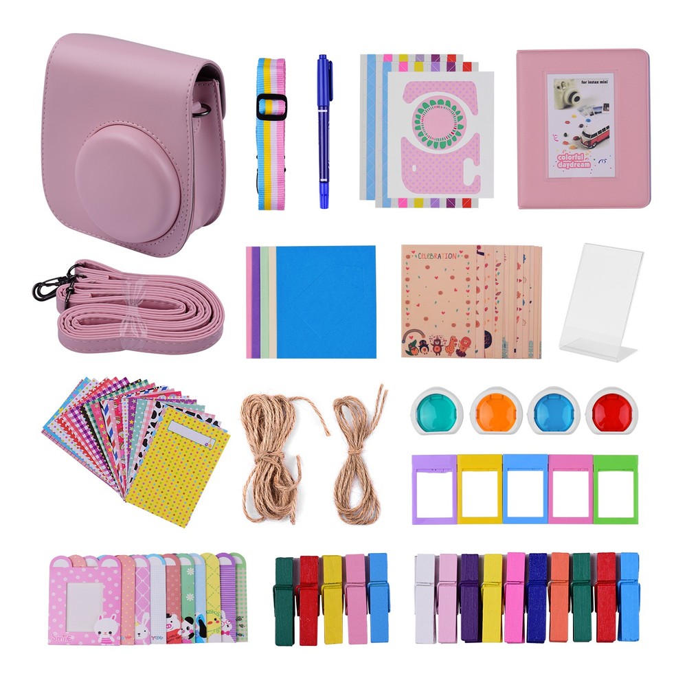 12-in-1 Instant Camera Accessories Bundle Kit Compatible With