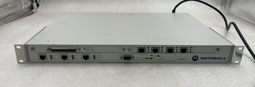 Motorola S6000 Base Unit Single PS Broadband Network Server ST6000C-S6000
