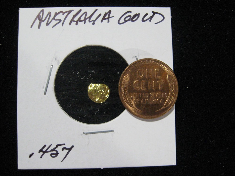AUSTRALIA GOLD NUGGETS  .457 GRAM