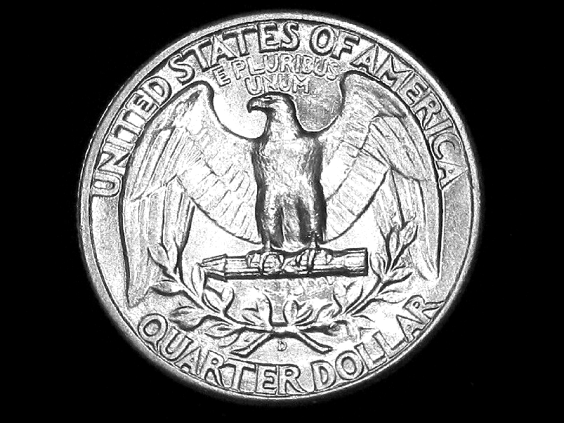 1944-D Washington Quarter --- Almost Uncirculated +++