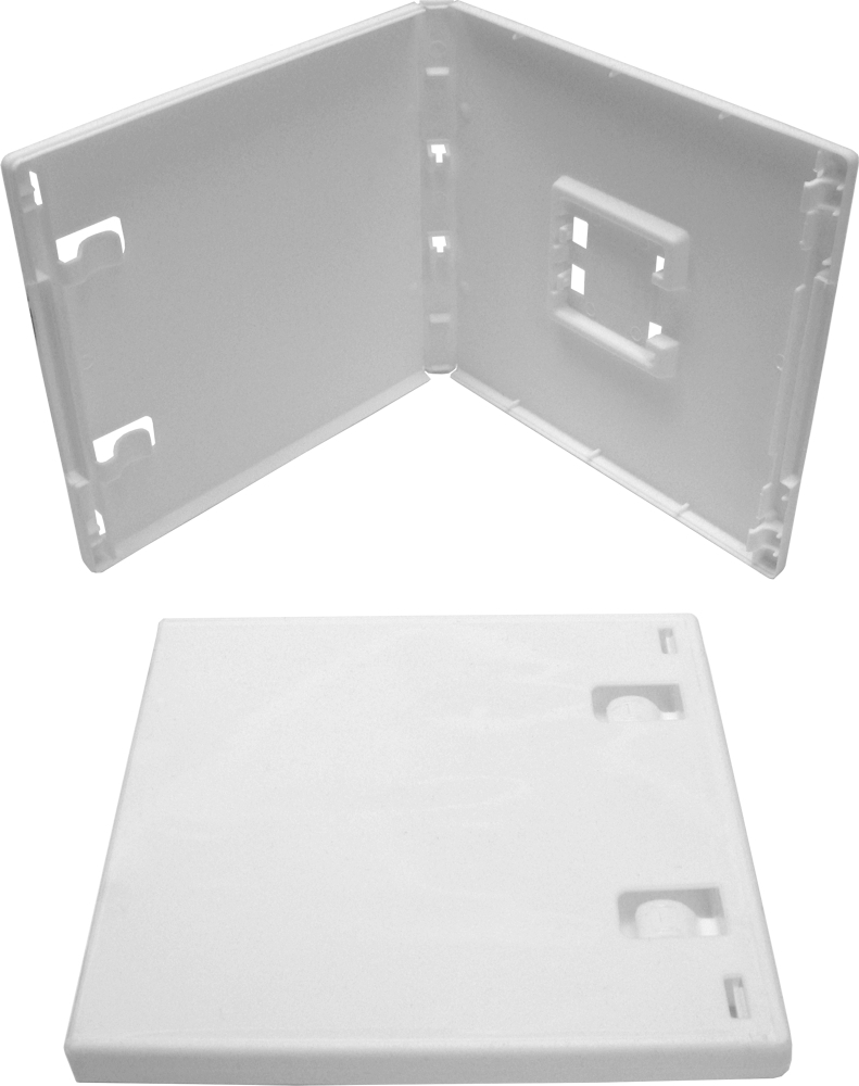 (10) White Nintendo 3DS Replacement Cases - 11mm Boxes Game Empty #VGBR113DSWH