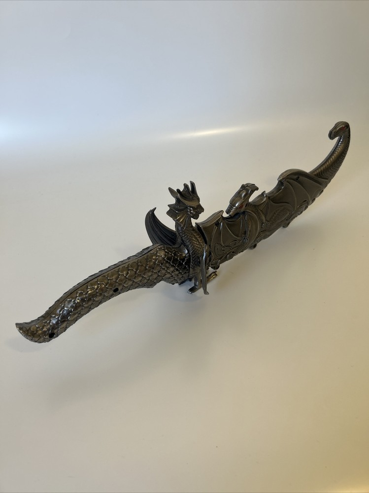 Silver Dragon Knife Dagger