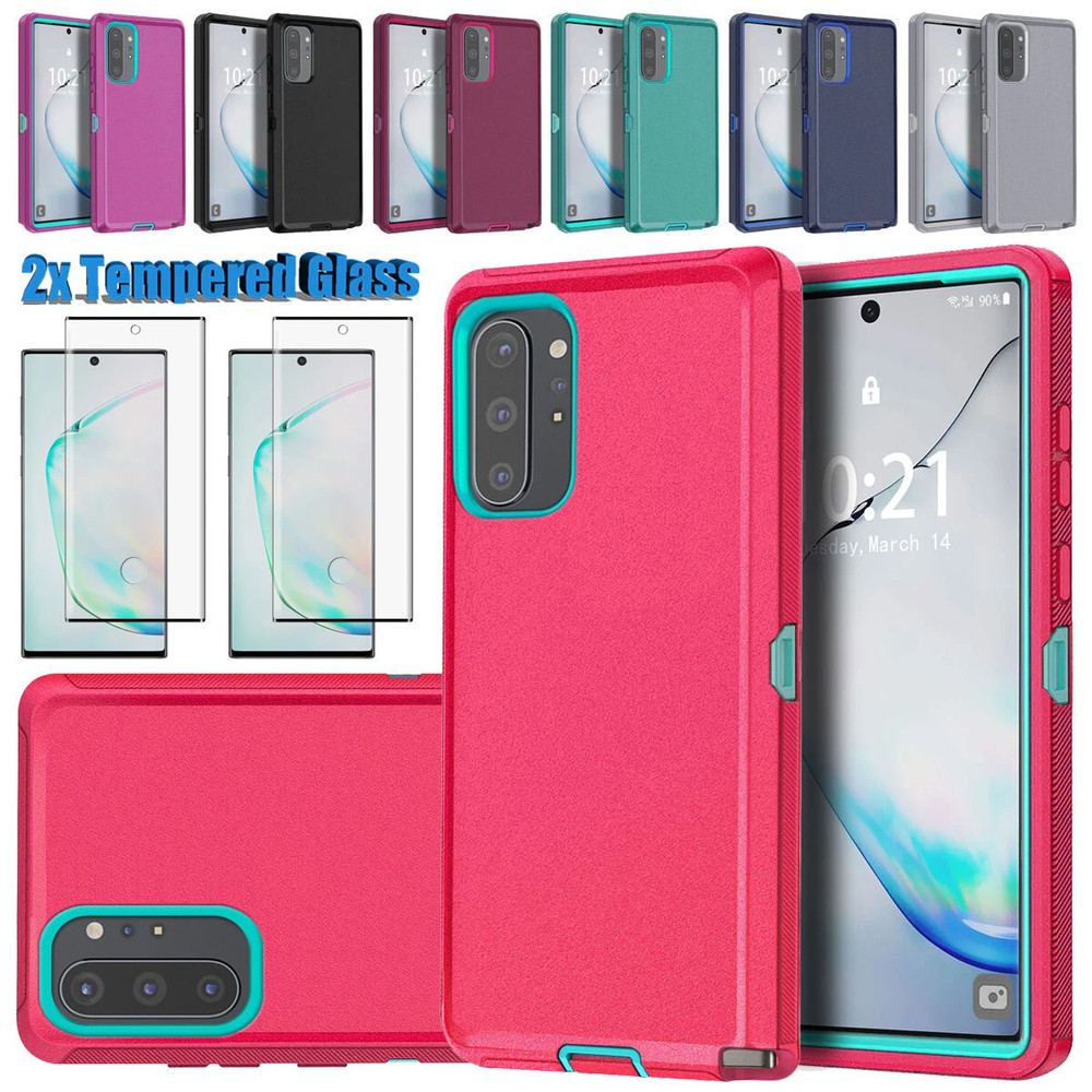 For Samsung Galaxy Note10/Note10 Plus Shockproof Case Cover / Screen Protector