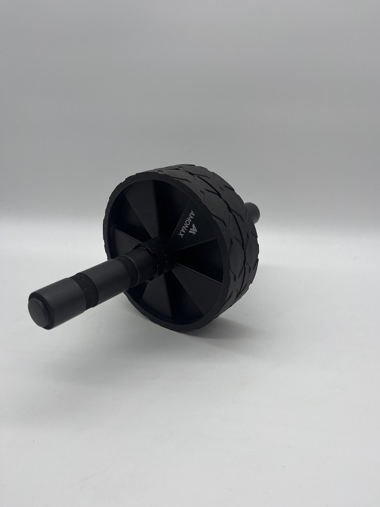 AMONAX Ab Roller Wheel Double Core Strength Trainer Non Slip Handles