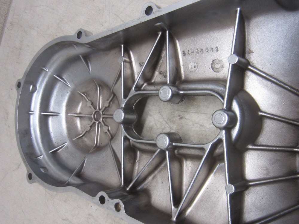 Harley '89-'93 FXST, FLST, FXD chrome outer primary, good shape, used #4246