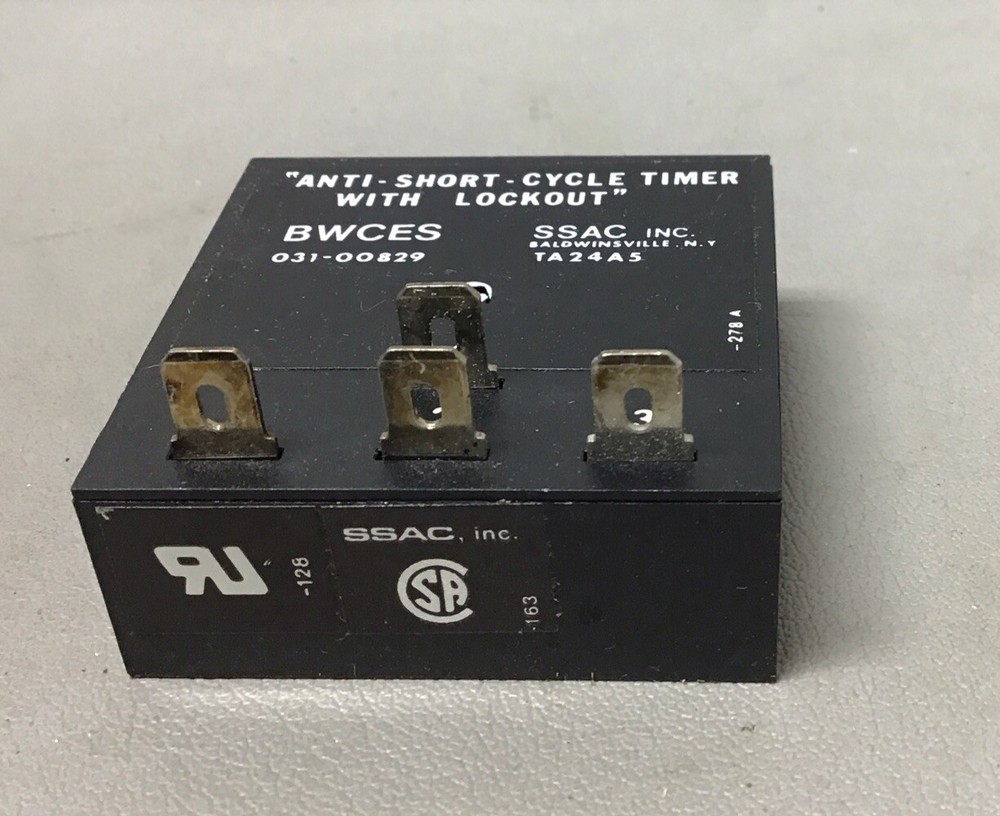 Solid State Advanced Controls TA24A5 Anti Short Cycle Timer (b118)