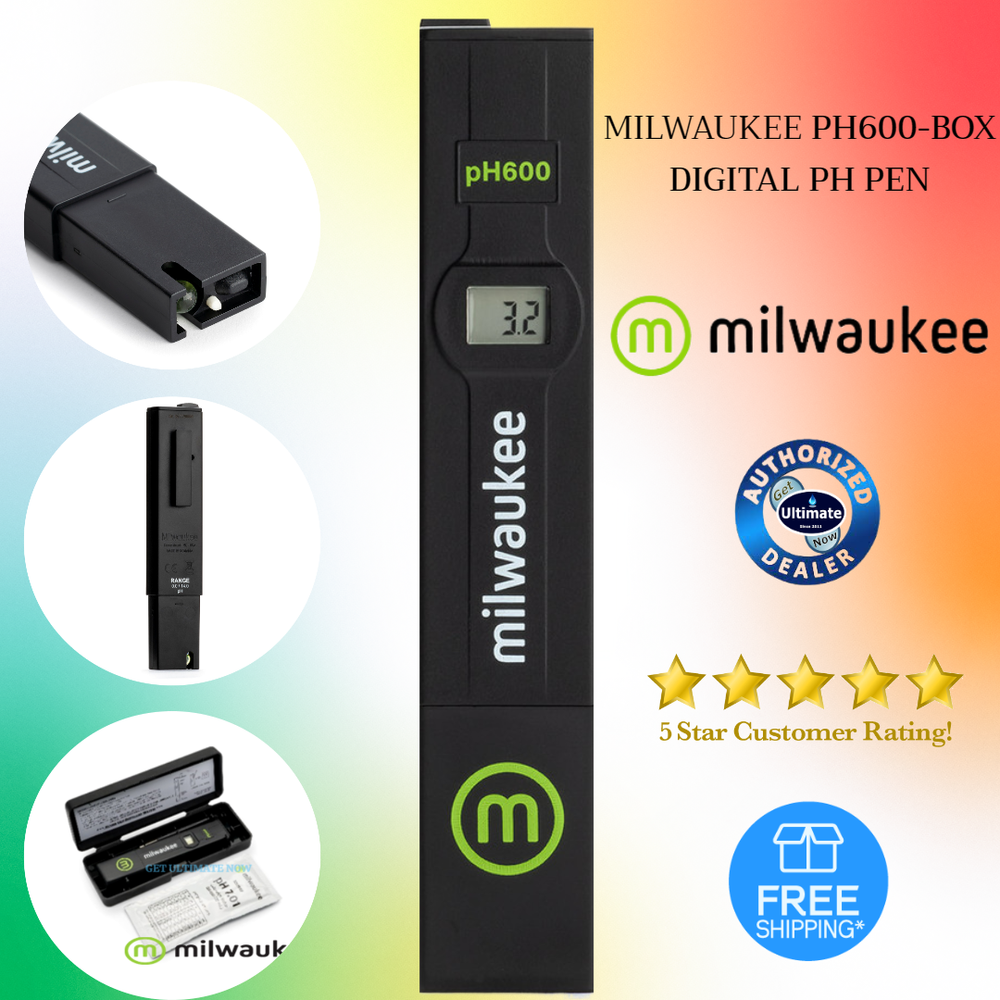 Milwaukee pH600-BOX Digital pH Pen