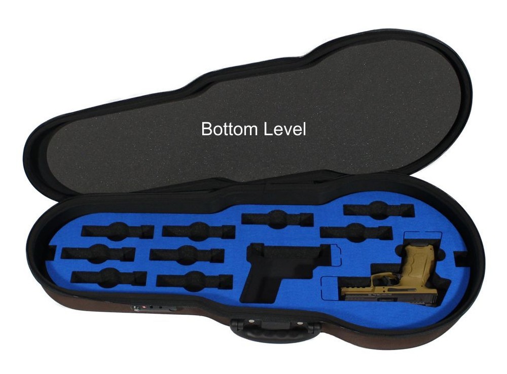 Peak Case Covert Handgun Pistol Violin & Range Case