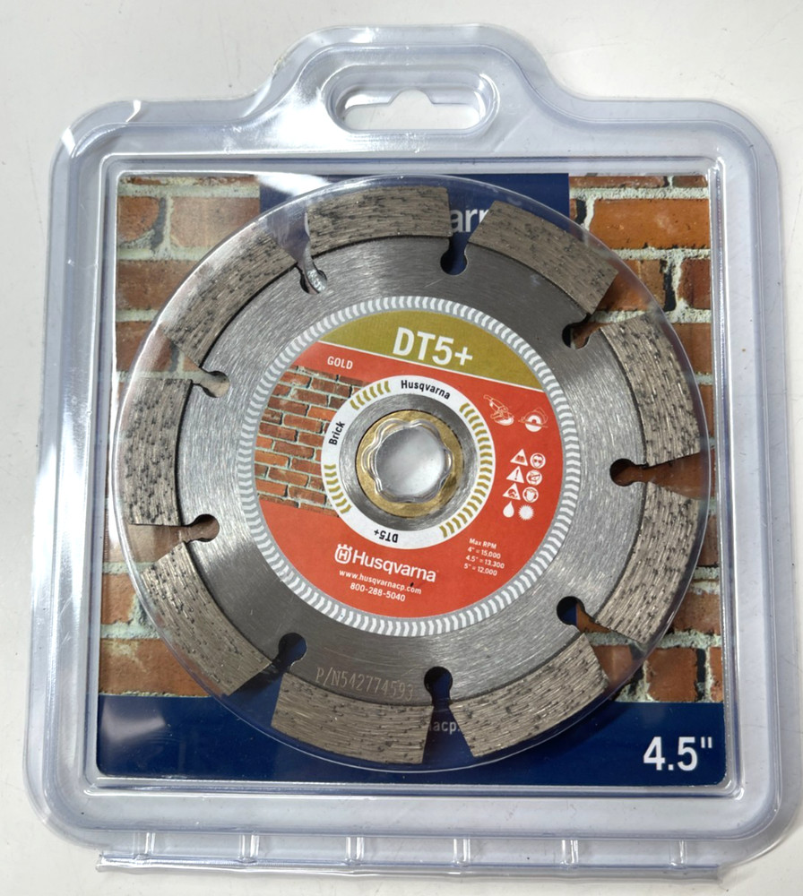 HUSQVARNA 4.5" BRICK BLADE - DTS5+