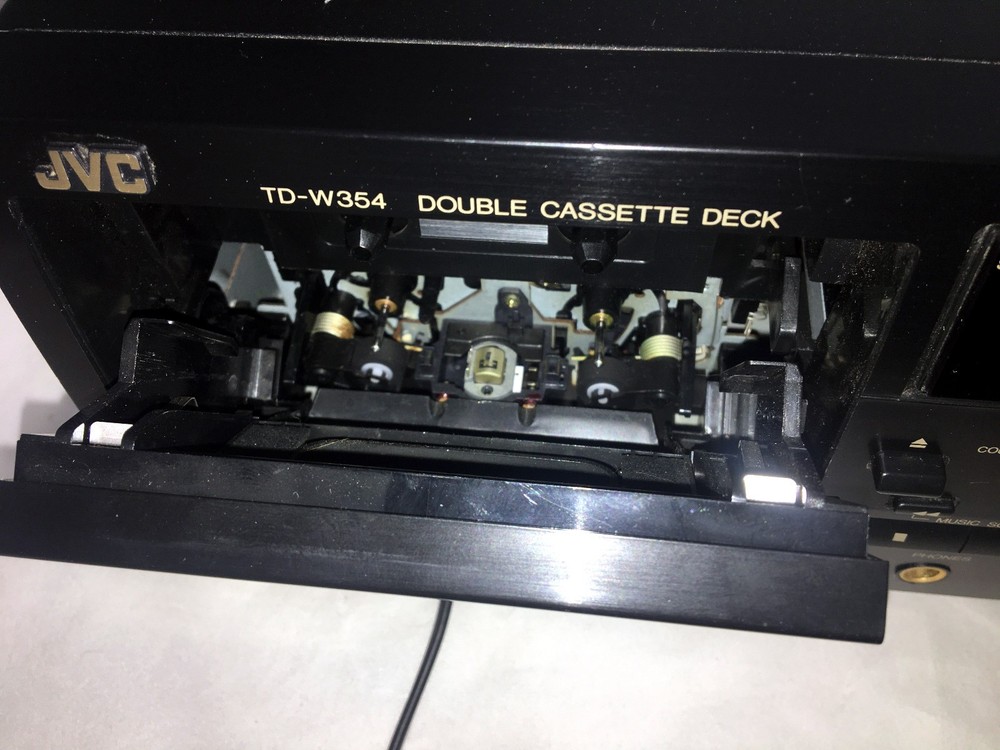 JVC TD-W354 DUAL CASSETTE SERVICED
