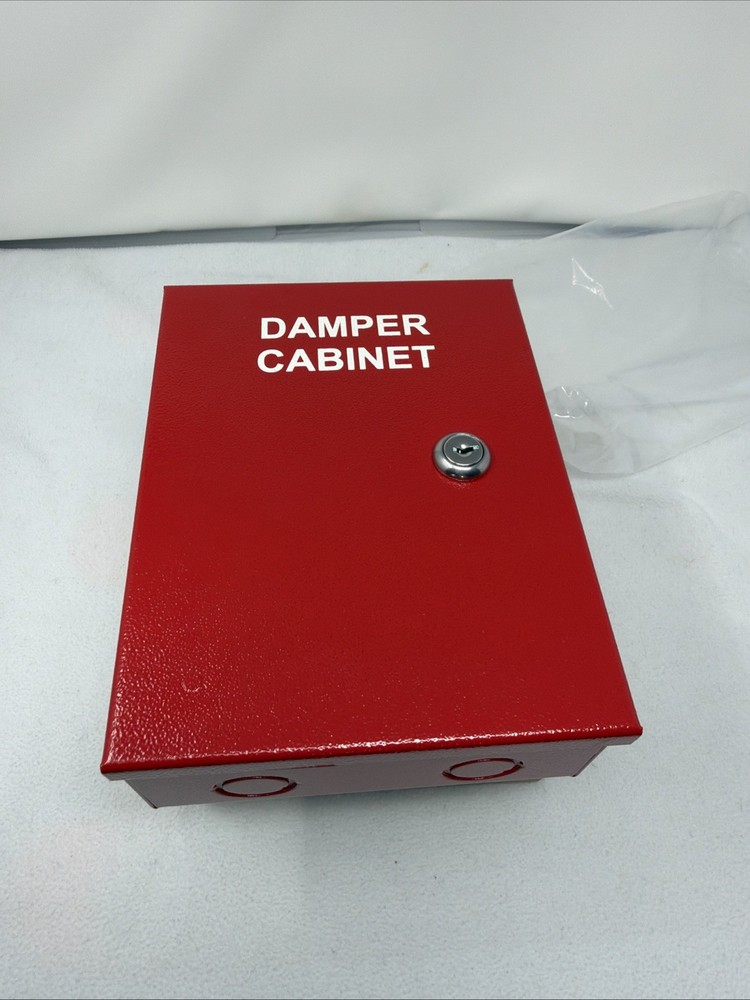Space Age Electronics P/N SK1004 Damper Cabinet Red