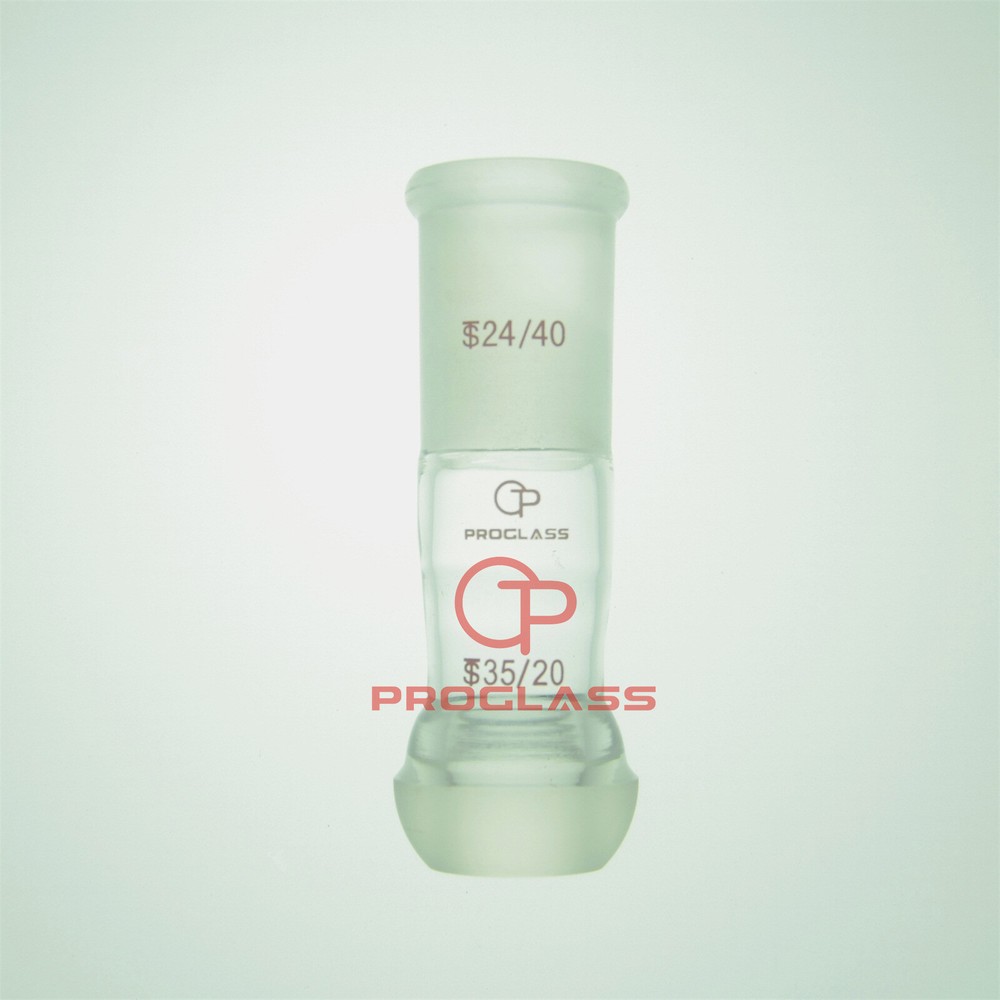 Lab Glass Connecting Adapters Bottom Joint 35/20