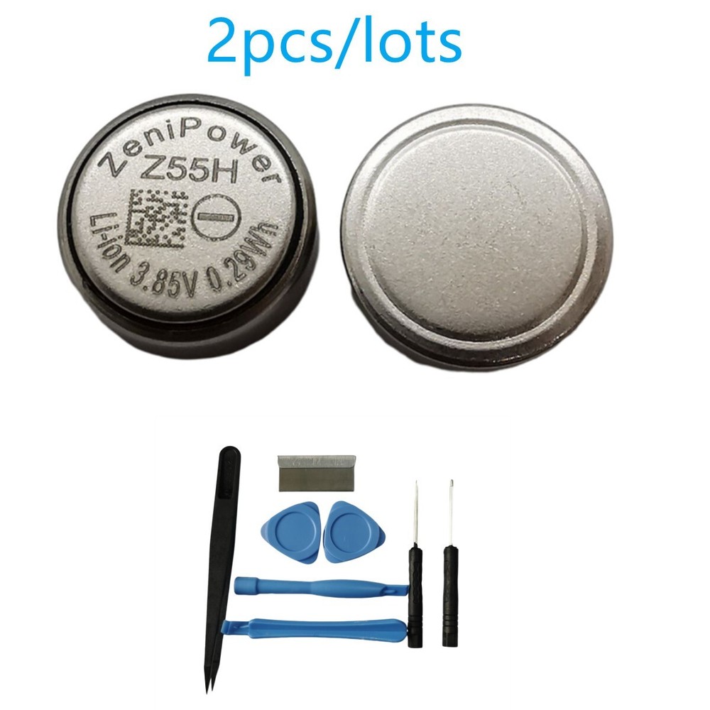 2pcs for WF-1000XM4 Bluetooth Headset Z55H 3.85V Battery & tools