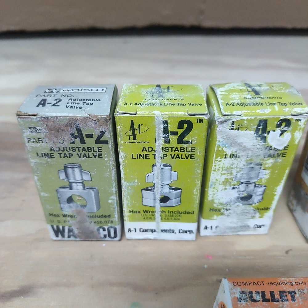 LARGE Lot of 7 Piercing Valves