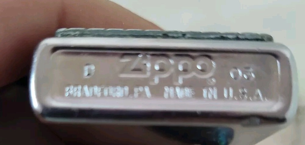 Zippo Lighter Marlboro Storming Scroll Filigree D03