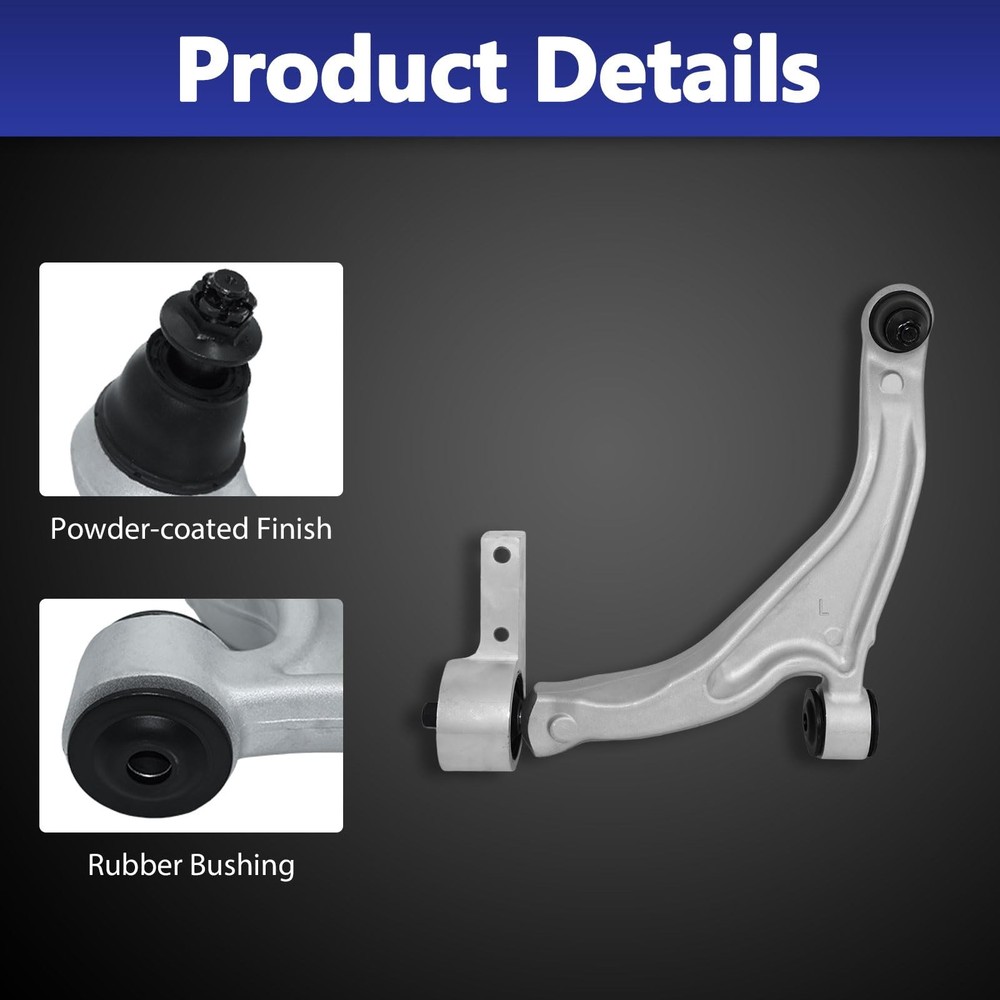 Front Lower Control Arm with Ball Joint for Honda Pilot 2009-2015 2 Pcs