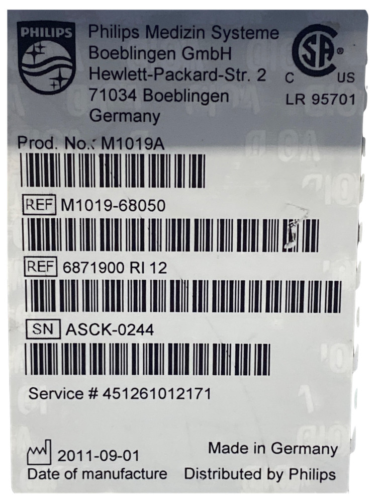 PHILIPS INTELLIVUE G5 GAS MODULE @