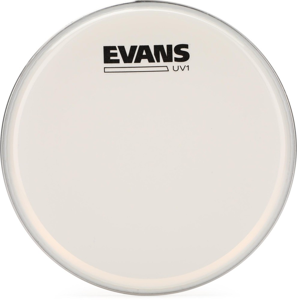 Evans UV1 Coated Drumhead - 8 inches (2-pack) Bundle