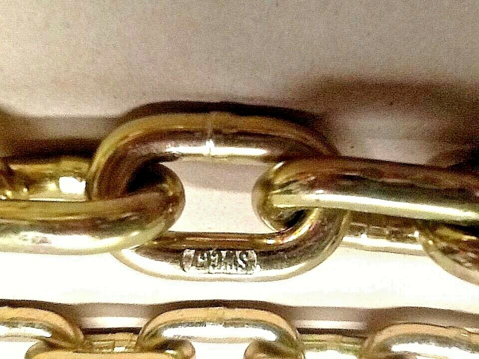 Auto Body Frame Machine Pull Chain 3/8" x 12' Grade 70 with 3/8" Grab Hook