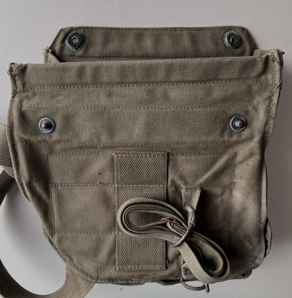 Vintage US Mask Protector Field M 17 Canvas Bag