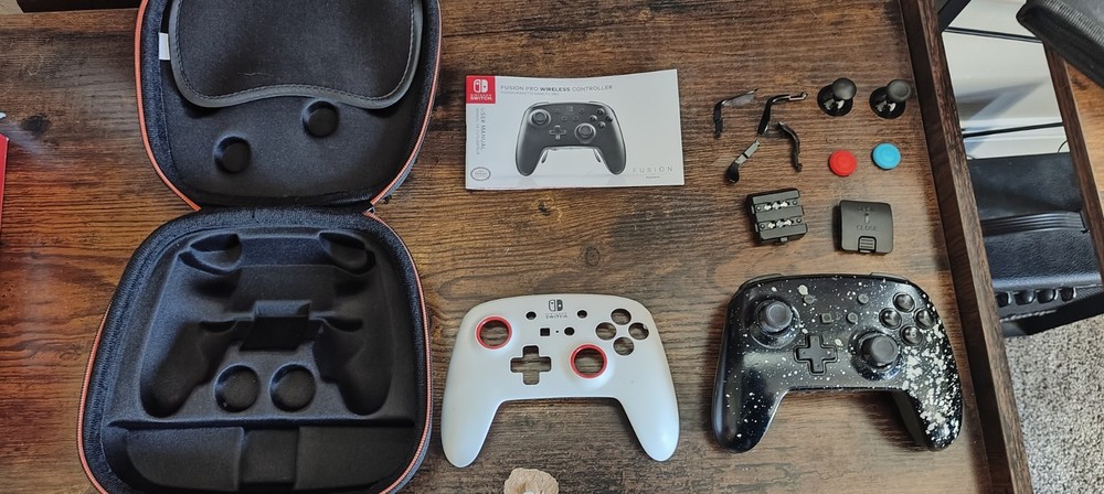 PowerA Fusion Pro Wireless Controller for Nintendo Switch w/ Carrying Case