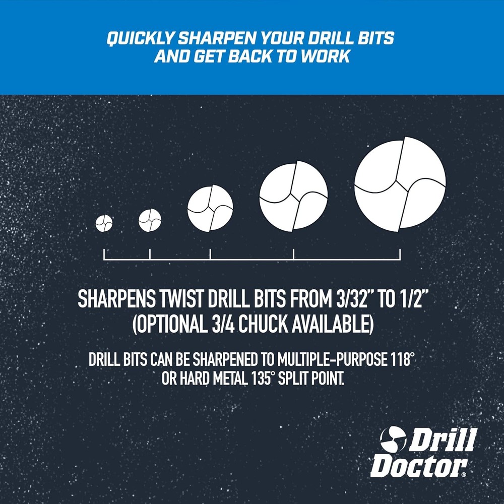 Drill Doctor Drill Bit Sharpener plus Work Sharp Benchstone Knife Sharpener