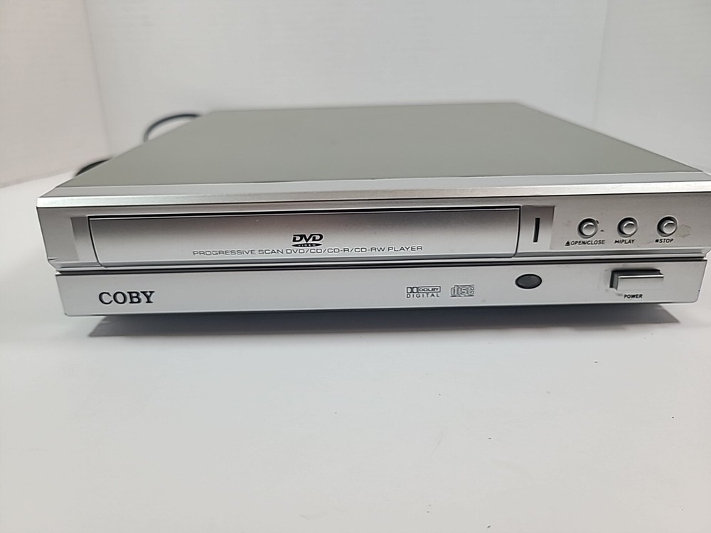 Coby DVD224 DVD Player With Remote Tested and Working