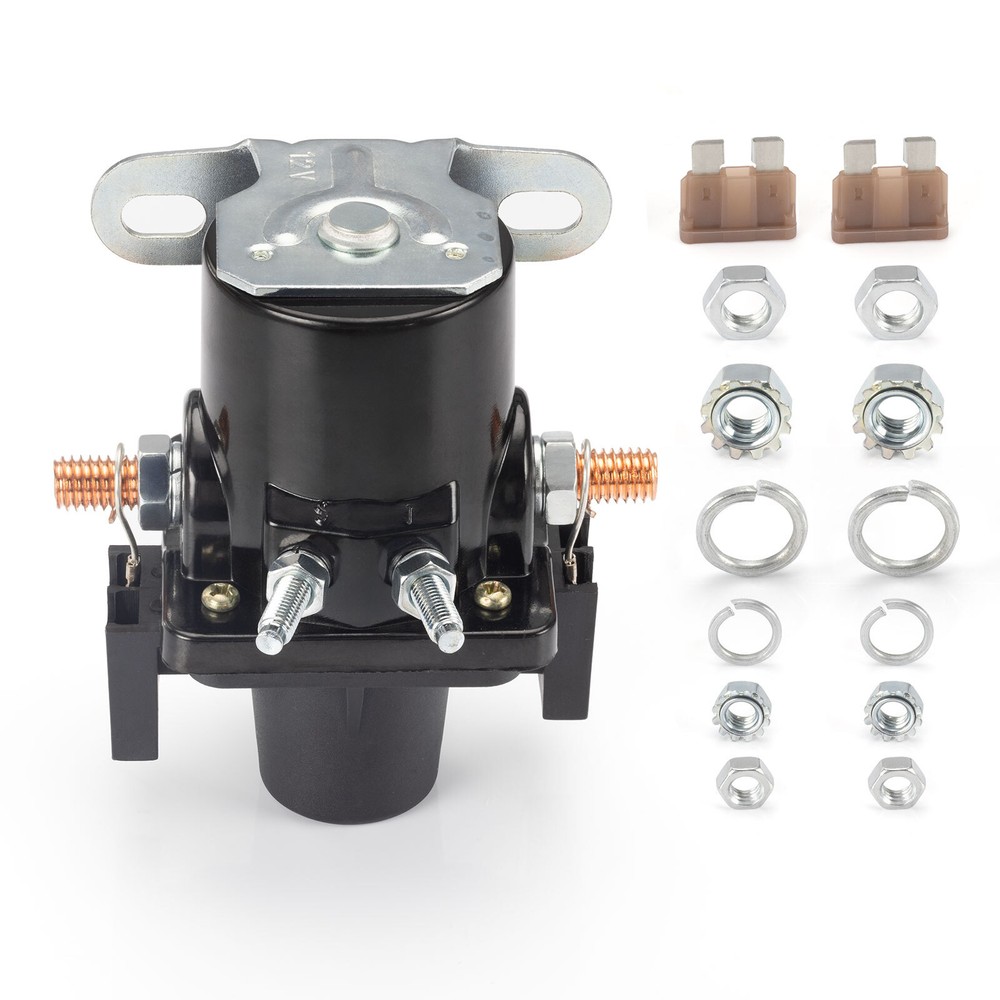 Battery Disconnect Relay 12 Volts 100 Amp Includes Screws 01-00055-000