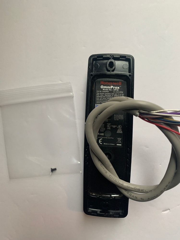Honeywell OP30 OmniProx Proximity Access Control System Card Reader with Blk