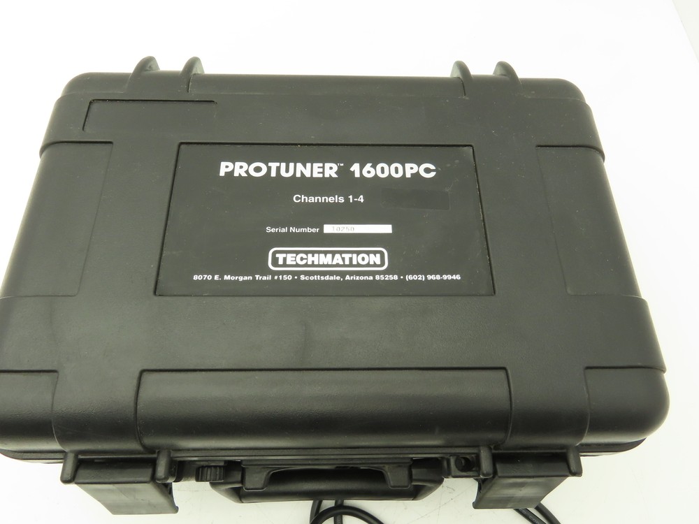 Techmation 1600PC Protuner Data Acquisition Module 1-4 Channels 1 Comm Cable