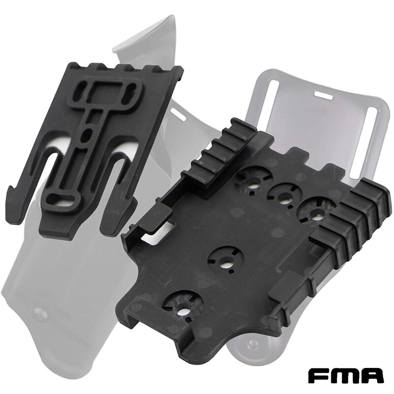 FMA Tactical Holster Accessory Quick Locking System QLS Kit W/ Locking Fork Army