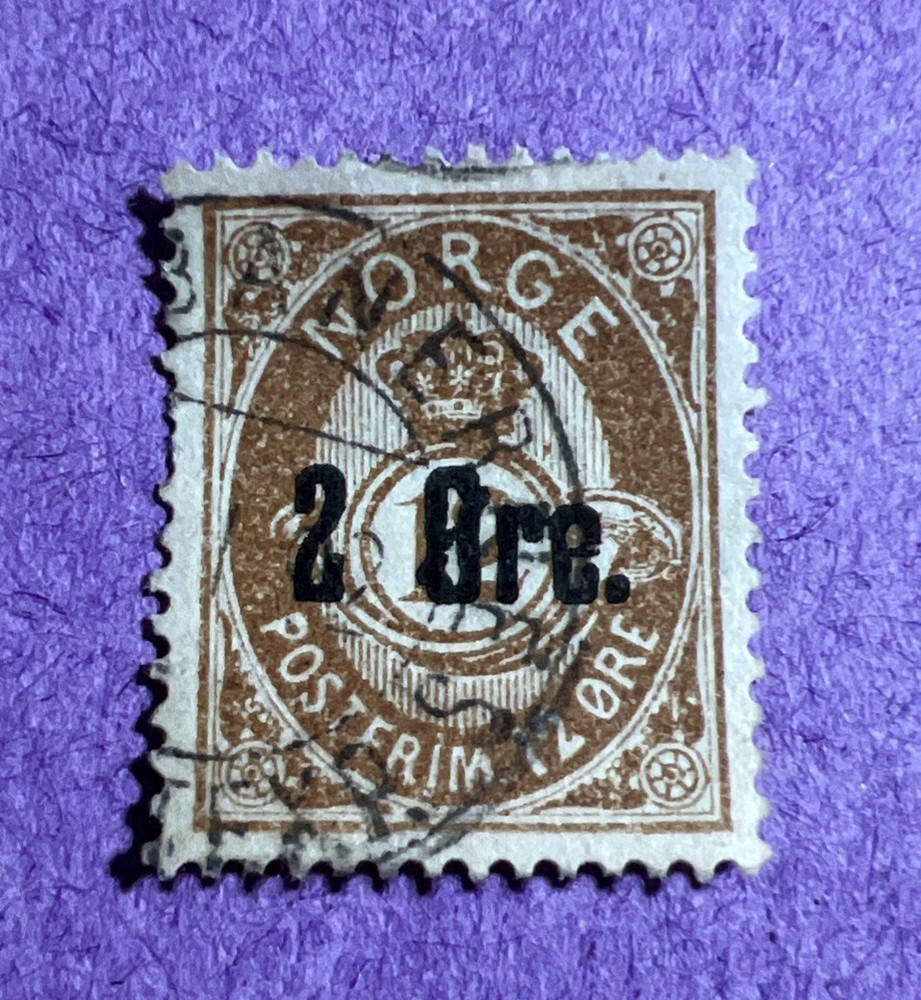 Norway 1888 - Used Scott 46.