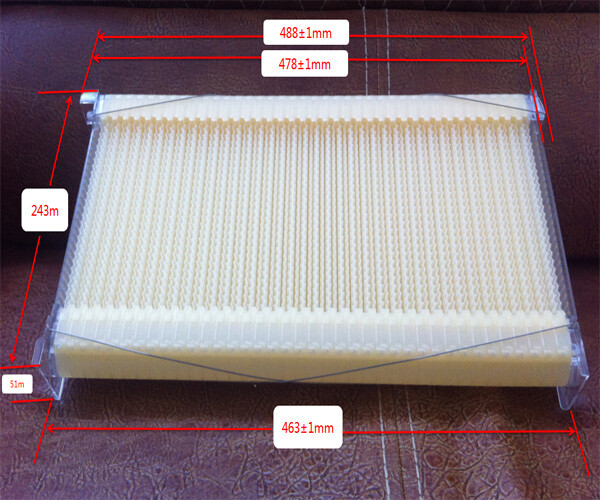 7x Auto Plastic Beekeeping Frames Honey Comb Frames For Beehive House Boxes