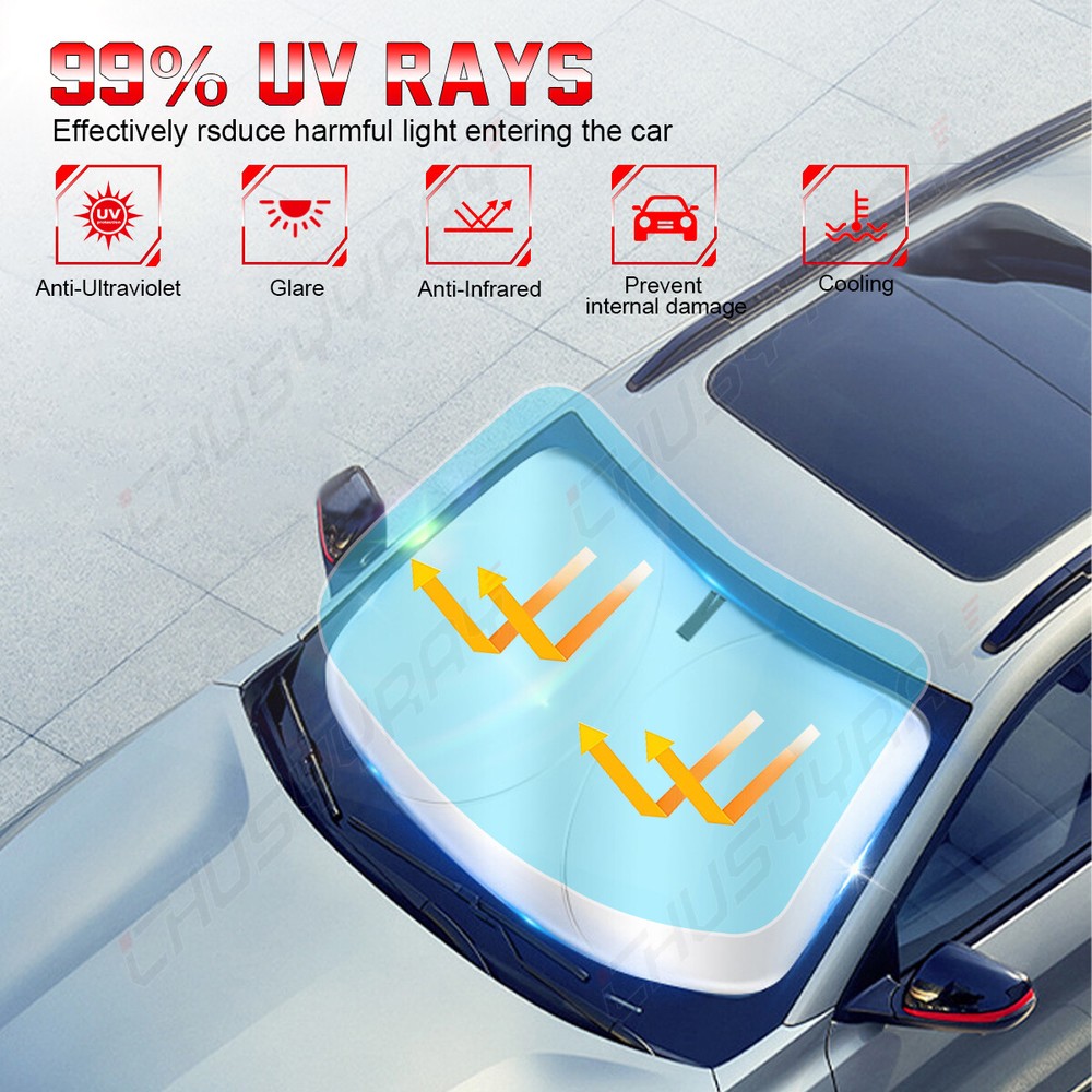 Foldable Windshield Sun Shade FOR Ford Explorer 2016-2019