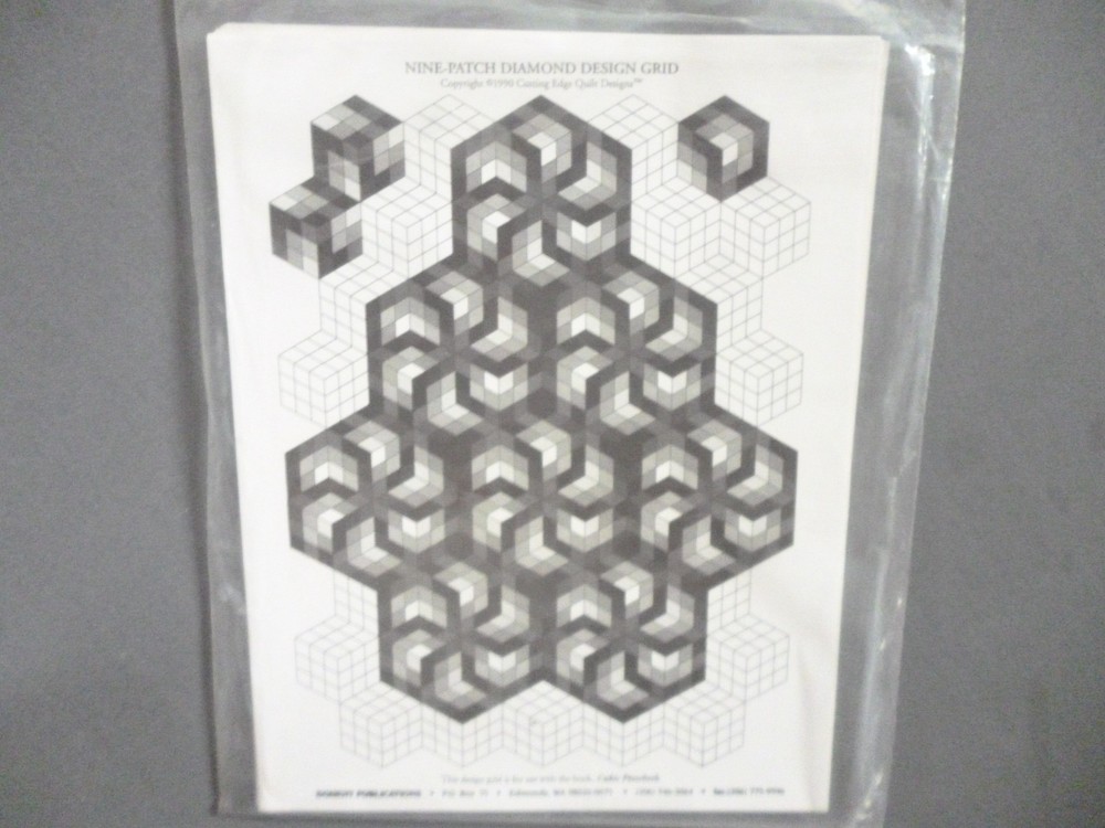 NINE-PATCH DIAMOND DESIGN GRID DOHENY PUBLICATIONS 1990