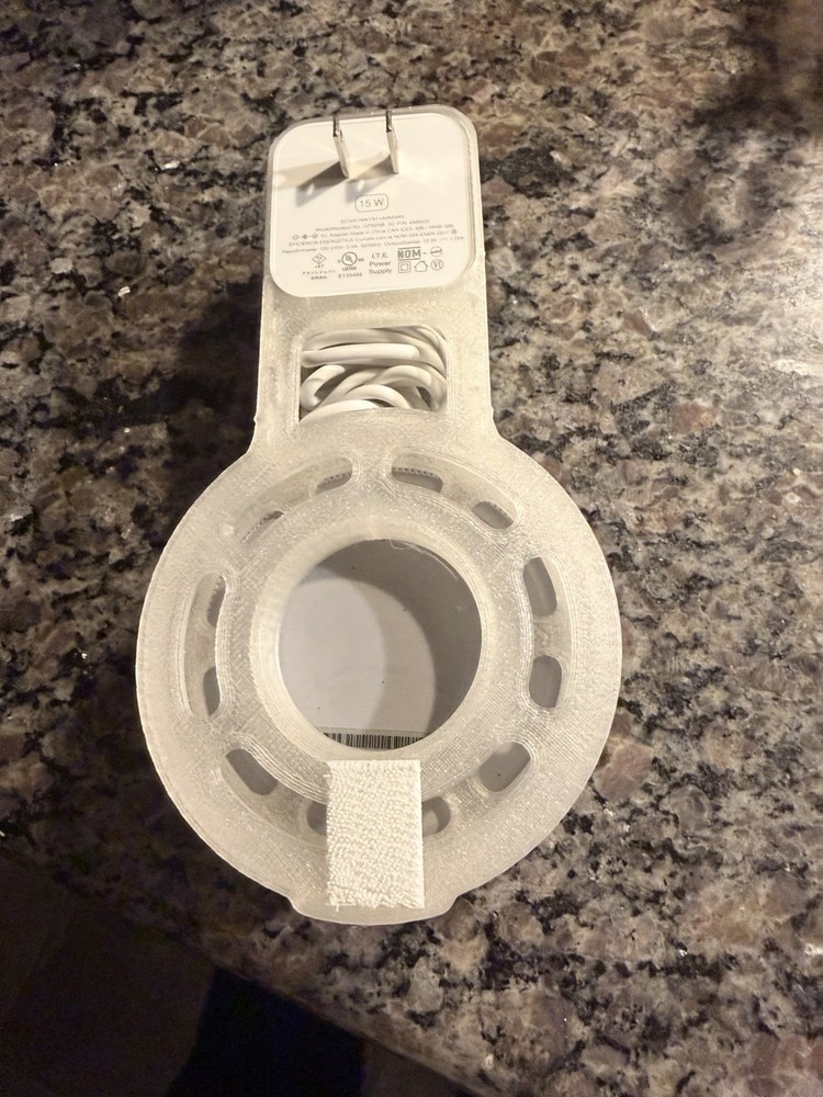 Amazon Echo Dot 3rd Generation Smart Speaker White With Wall Mount Holder