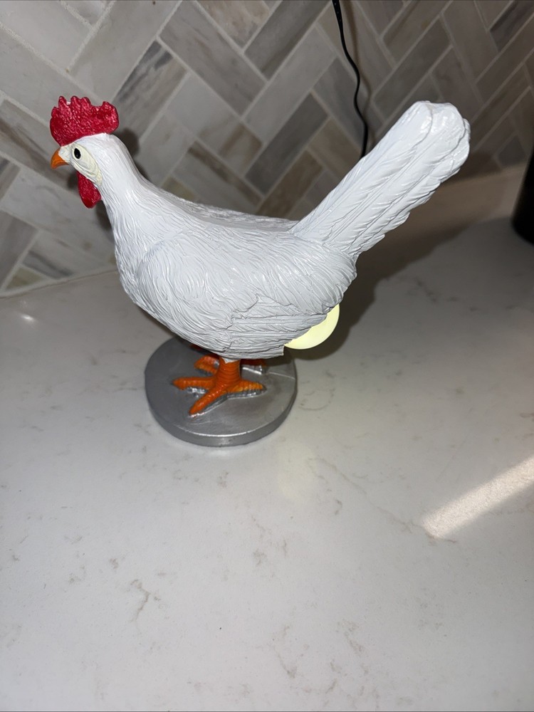 Chicken Egg Lamp, Funny Chicken Butt Night Light with Egg