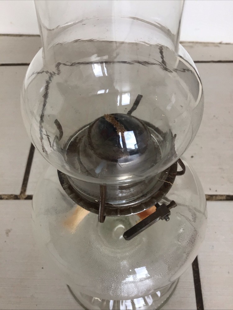 Vintage Oil Lamp Eagle