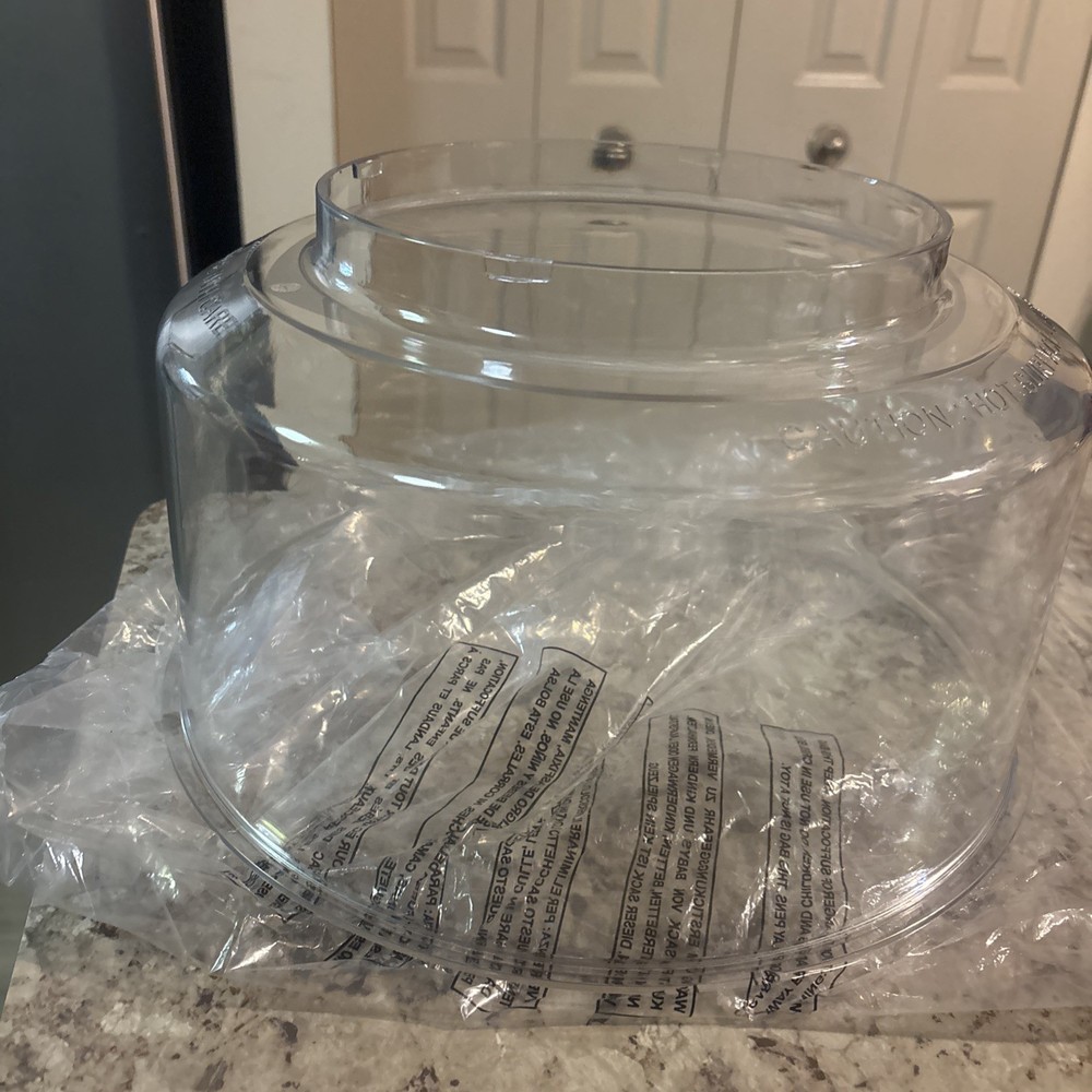 Nuwave Clear Plastic Dome Model 20356 New Open Box