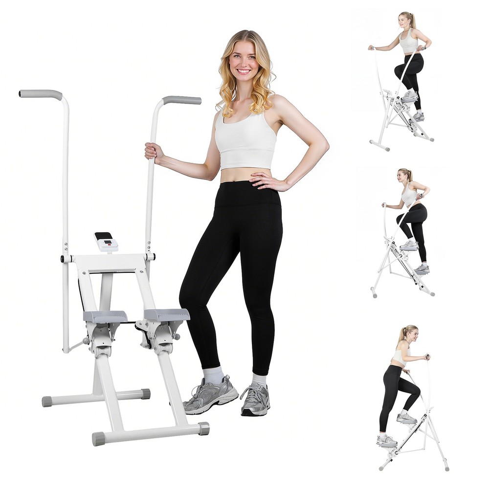 Foldable Stair Stepper Climber Machine for Home Full Body Cardio Workout