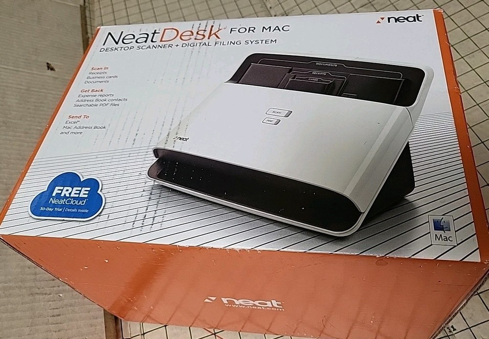 Neat Desk for Mac Document Scanner Tested And Working