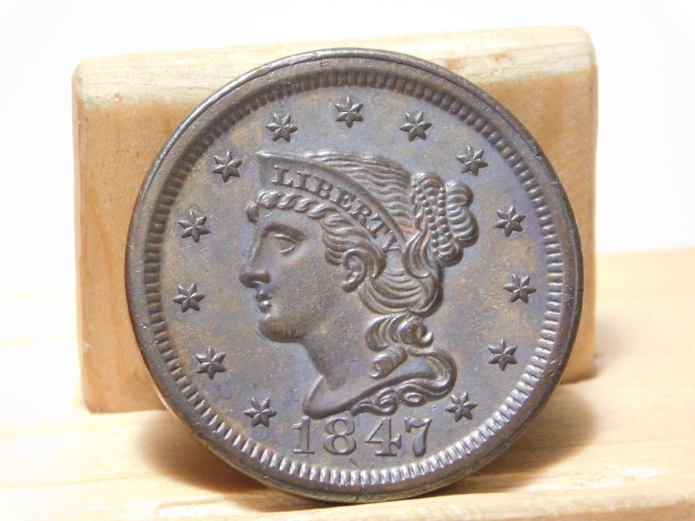 1847 U.S. large cent